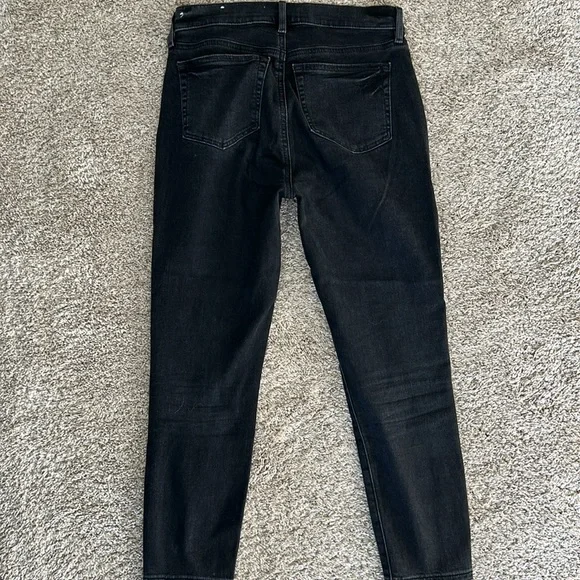 Loft women’s 26/2 HIGH WAIST SKINNY CROP jeans - Picture 4 of 7